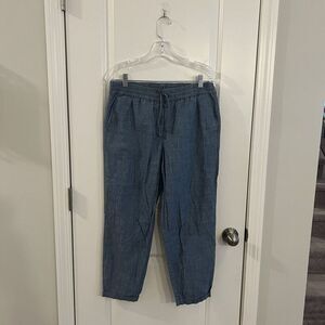 J Crew Women’s Pants Sz 8 Jeans chombray